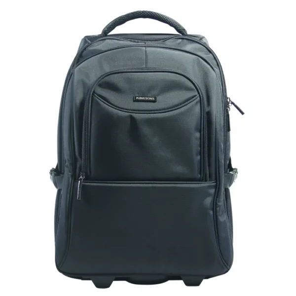 Kingsons 15.6" Prime Trolley Backpack Black