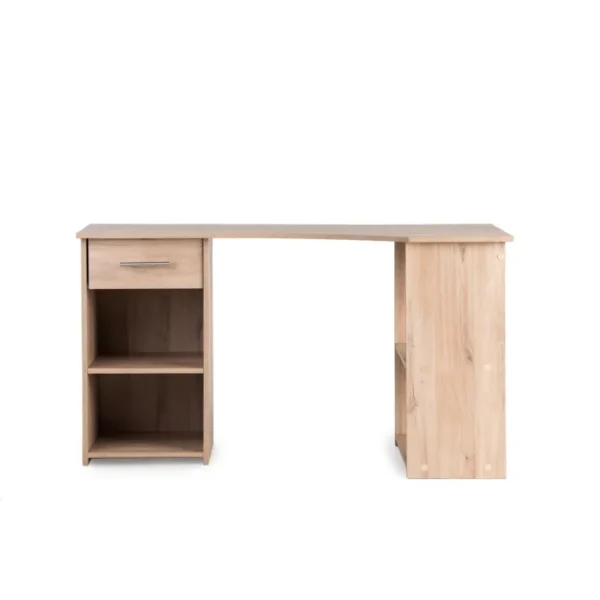 Steel & Rose Ian Angled Desk, Oak