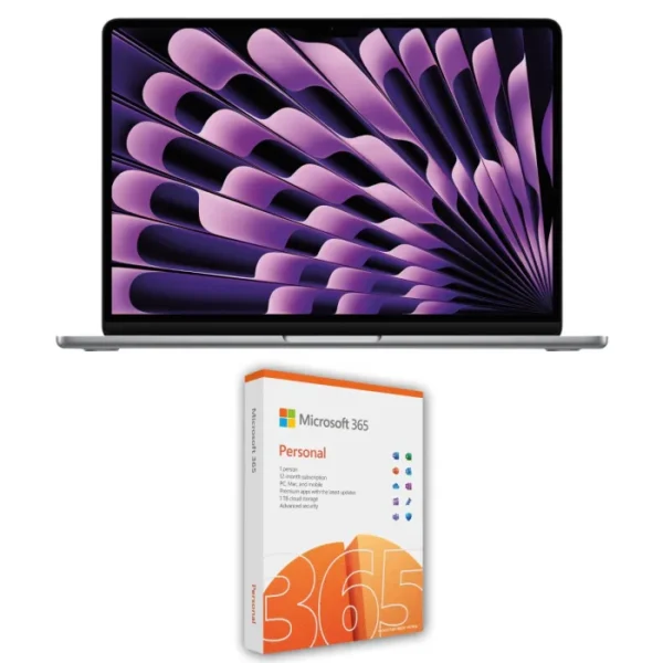 Apple MB Air 13 M2 8C 256GB 16 8C M With Microsoft 365 Personal Value Bundle
