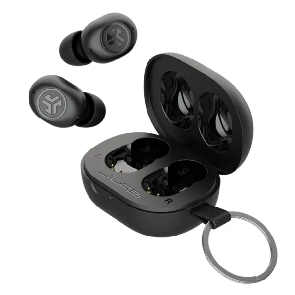 JLab Go Air Pop Wireless Earbuds Black - Image 2