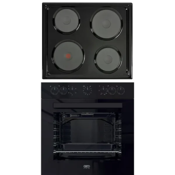 Defy DCB822E Bundle DBO482E Undercounter Oven And DHD332 Solid Hob