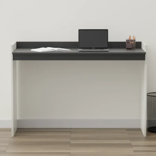 Steel & Rose Alvaro Desk Alabaster Oak Grey & Storm Grey - Image 4