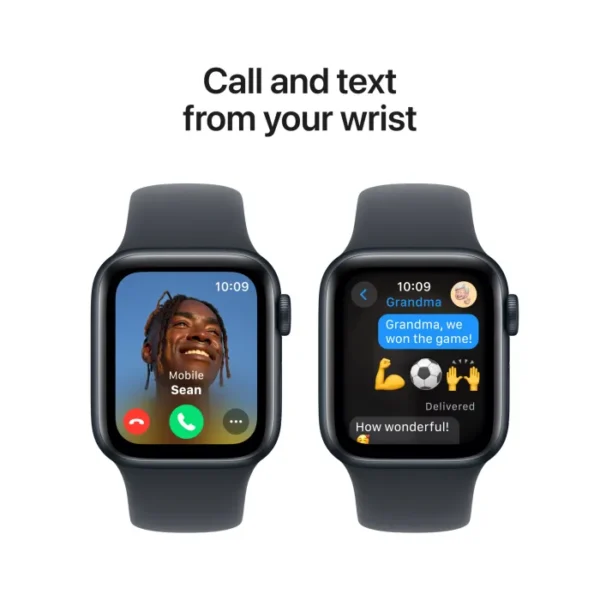 Apple Watch SE GPS 40mm Midnight Alu Case with Midnight Sport Band S/M - Image 7