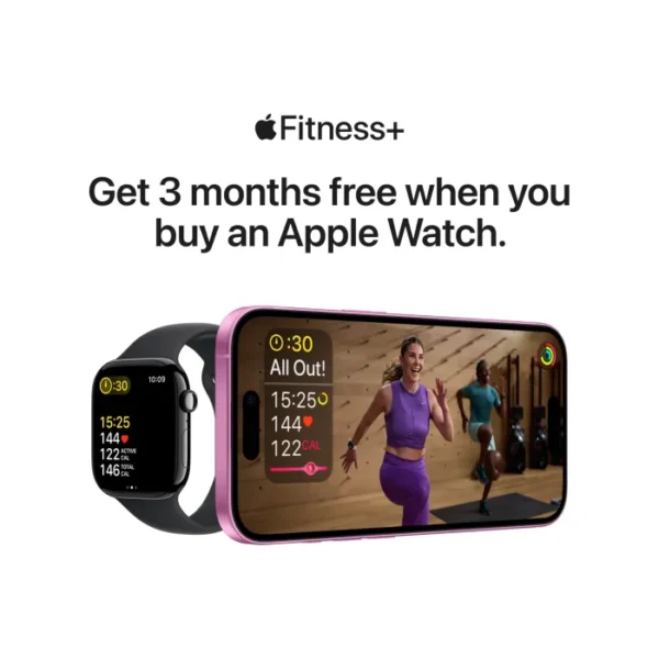 Apple Watch SE GPS 40mm Midnight Alu Case with Midnight Sport Band S/M - Image 5