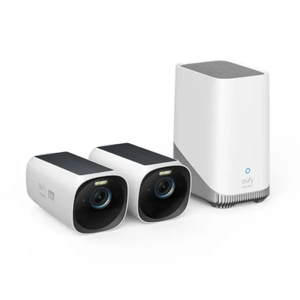 Eufy Security eufyCam 3 - 4K UHD Wireless Security Solar Camera Kit