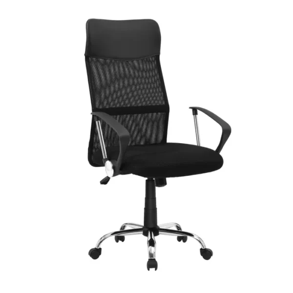 Everfurn Remington High Back Chair Black