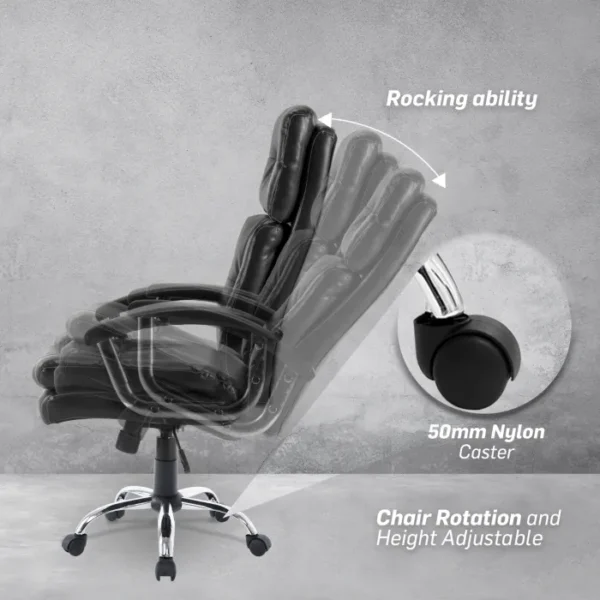 Everfurn Austria High Back Chair - Image 3