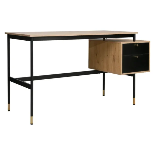 Everfurn Summit Desk with Two Drawers - Image 2