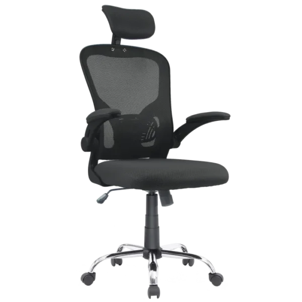 Everfurn Stagio Ergo High Back Chair Black