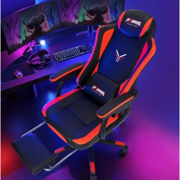 TechPro Incubus High Back Gaming Chair Pink - Image 6