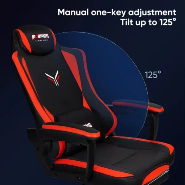 TechPro Incubus High Back Gaming Chair Pink - Image 7