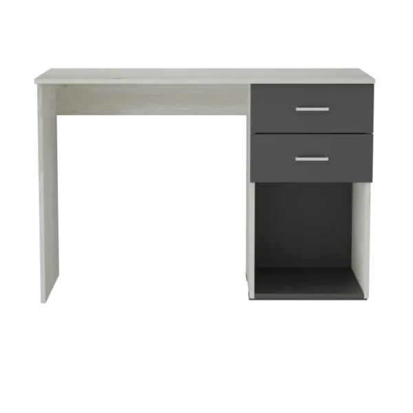 Steel & Rose Martin Desk Alabaster Oak Grey & Storm Grey - Image 2