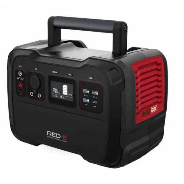 Red-E Power Station 614wh capacity & 500W output