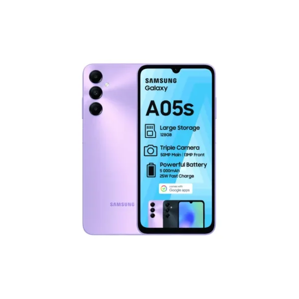 Samsung Galaxy A05s 128GB Light Violet