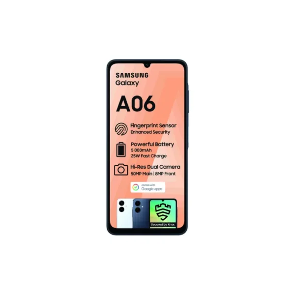Samsung Galaxy A06 Blue Black