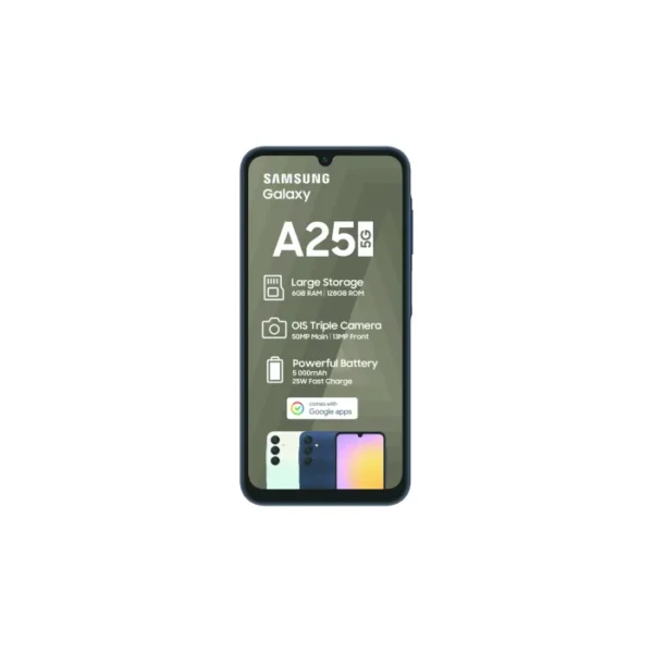 Samsung Galaxy A25 5G 128GB Blue Black - Image 2