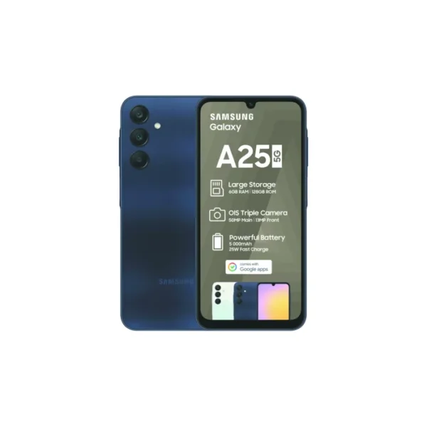 Samsung Galaxy A25 5G 128GB Blue Black