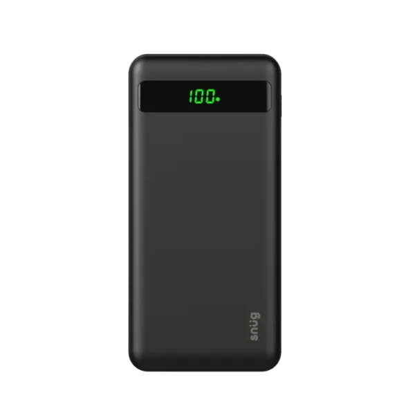 Snug 20000mAh LED Digital2 PD Powerbank Black