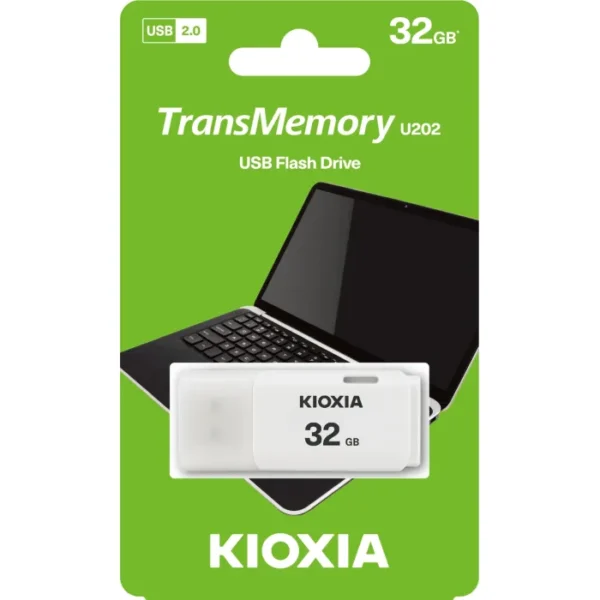 Kioxia USB2 32 GB White U202