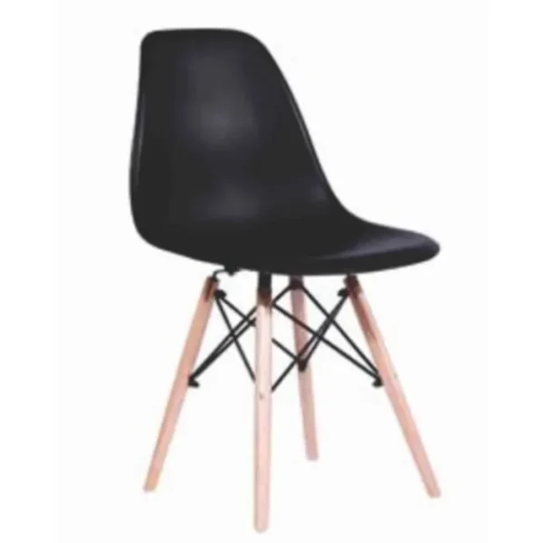 Vegas Style Mid Back Chair Black