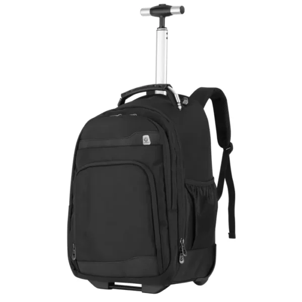 Volkano Lincoln 15.6” Laptop Trolley Backpack. Black