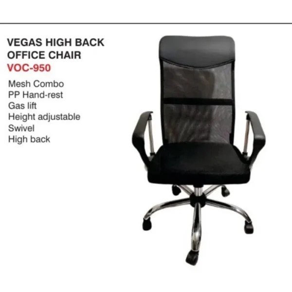 Vegas Comfort High Back Office Chair - Image 3